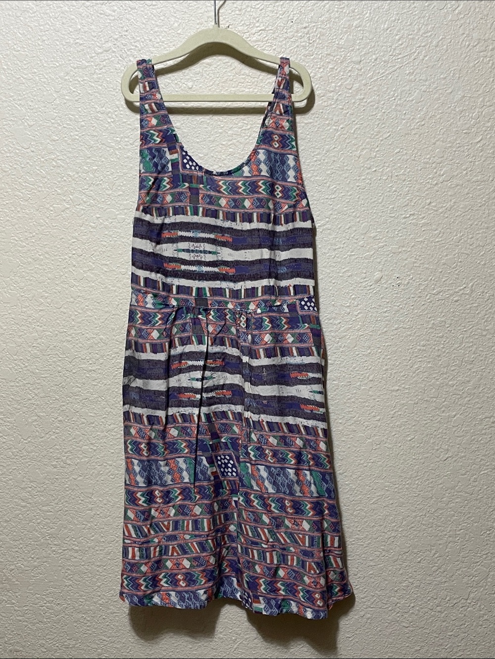 Roxy Women's Multicolor Print Flowy Sleeveless Dress. Good Condition. Size M.
